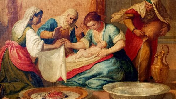 Nașterea Mariei, autor necunoscut, Wikimedia Commons